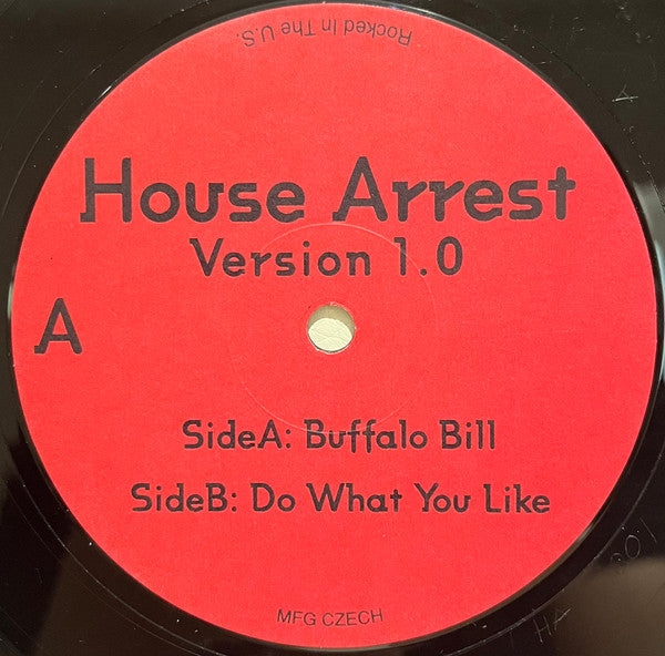 DJ Cole Medina : House Arrest Version 1.0 (12")
