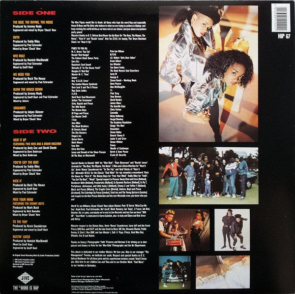 The Wee Papa Girl Rappers* - The Beat, The Rhyme, The Noise (LP, Album)
