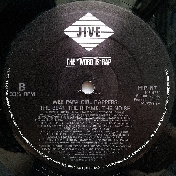 The Wee Papa Girl Rappers* - The Beat, The Rhyme, The Noise (LP, Album)