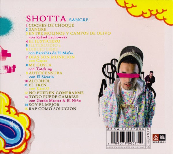 Shotta : Sangre (CD, Album)