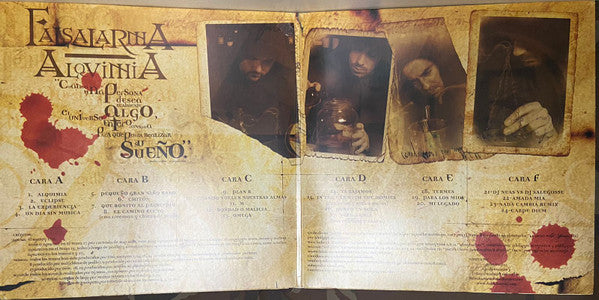 Falsalarma : Alquimia (3xLP, Album, RP, Gat)
