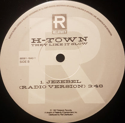 H-Town - They Like It Slow (12")