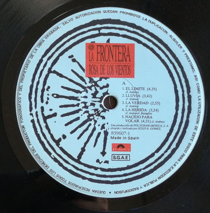 La Frontera : La Rosa De Los Vientos (LP, Album)