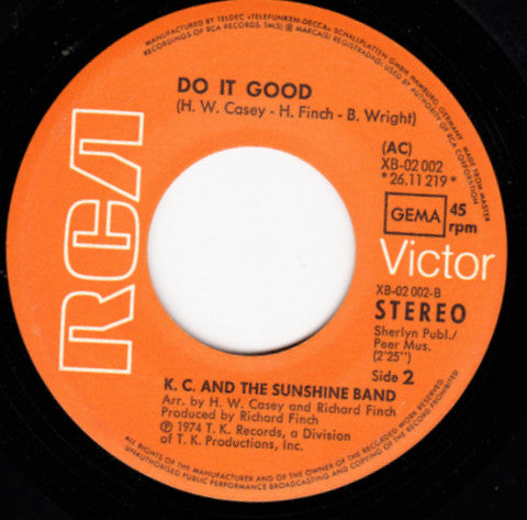 KC & The Sunshine Band : Queen Of Clubs (7", Single)