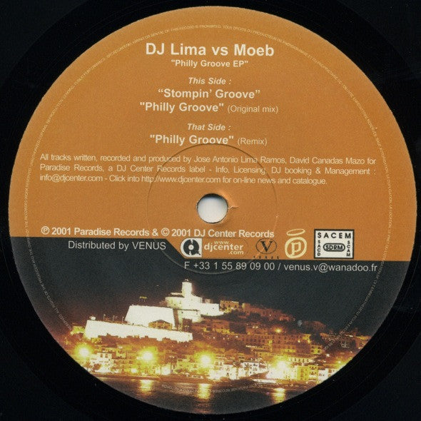 DJ Lima vs Moeb : Philly Groove EP (12", EP)
