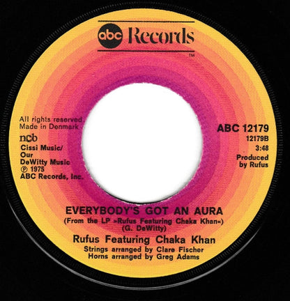 Rufus & Chaka Khan : Dance Wit Me (7", Single)