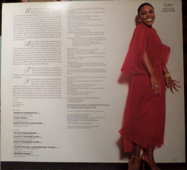 Tasha Thomas : Midnight Rendezvous (LP, Album)