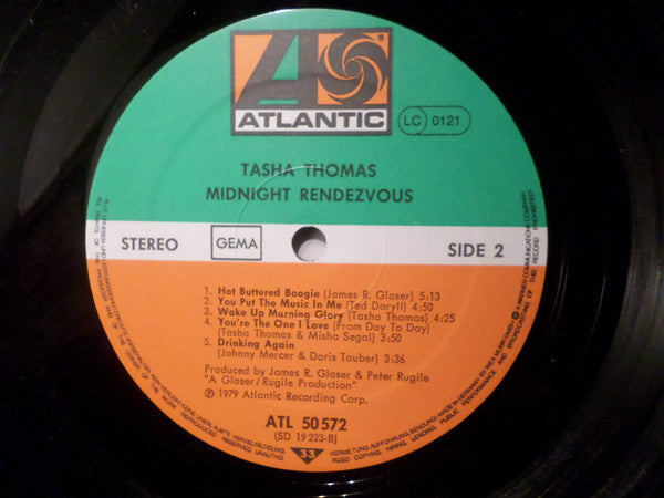 Tasha Thomas : Midnight Rendezvous (LP, Album)