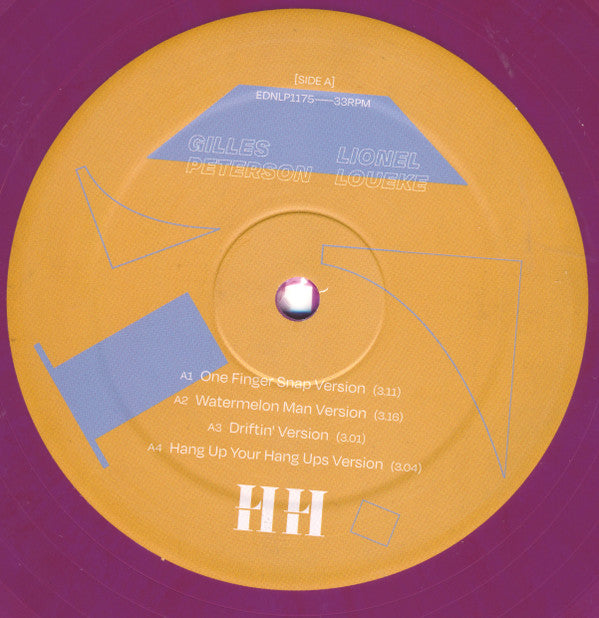Gilles Peterson & Lionel Loueke - HH Reimagined (LP, Album, Ltd, Pur)
