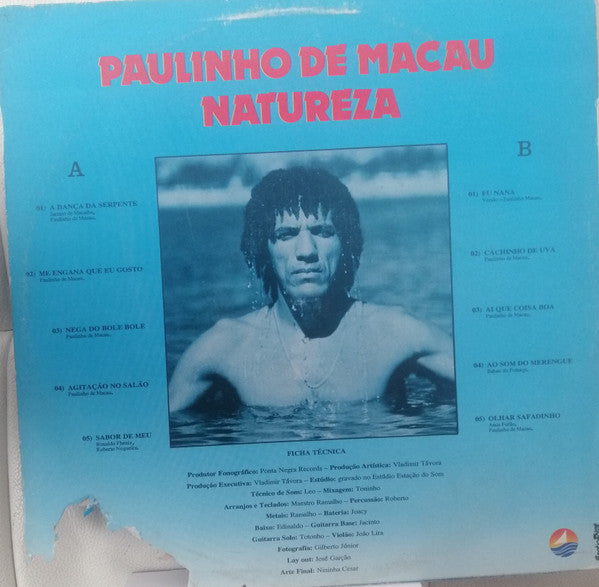 Paulinho De Macau - Natureza (LP, Album)