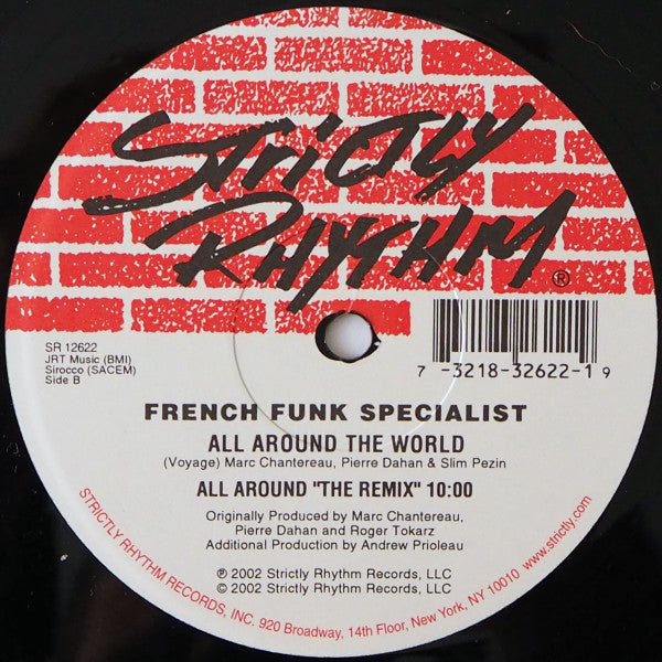 French Funk Specialist - All Around The World (12")