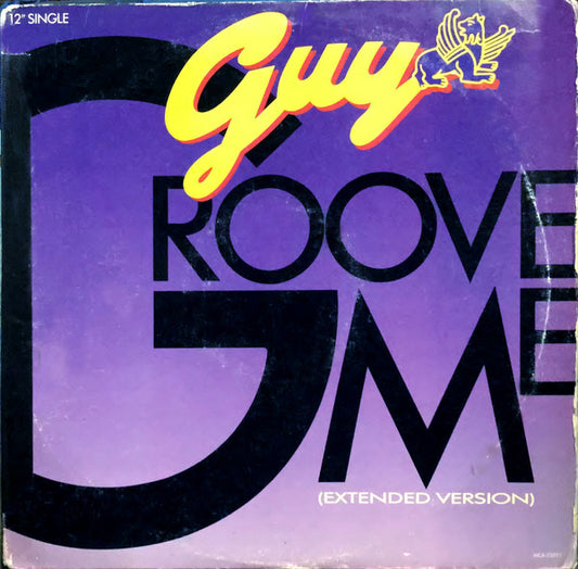 Guy : Groove Me (Extended Version) (12", Single, Red)