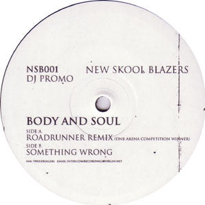 Body And Soul* - Roadrunner (Remix) / Something Wrong (12", Promo)