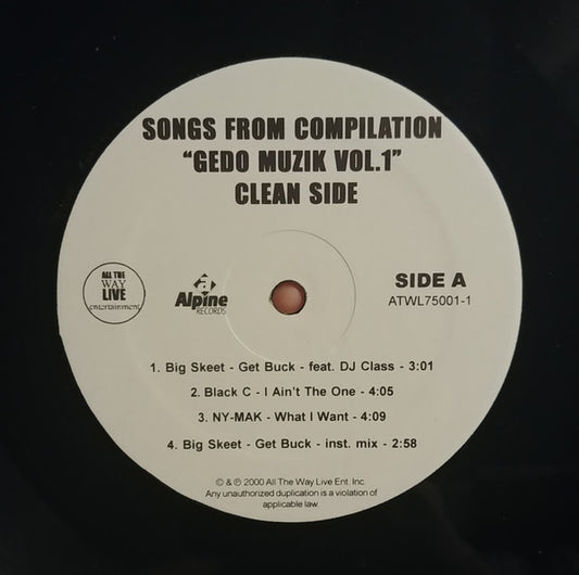 Various - Songs From Compilation Gedo Muzik Vol.1 (12")
