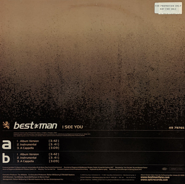 Best Man - I See You (12")