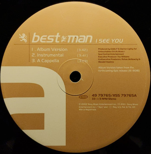 Best Man - I See You (12")