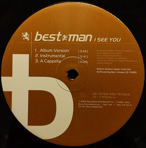 Best Man - I See You (12")