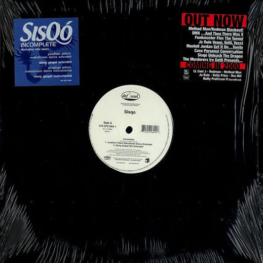 Sisqo - Incomplete (12")