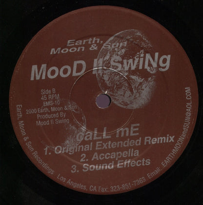 Mood II Swing - Call Me (2x12")