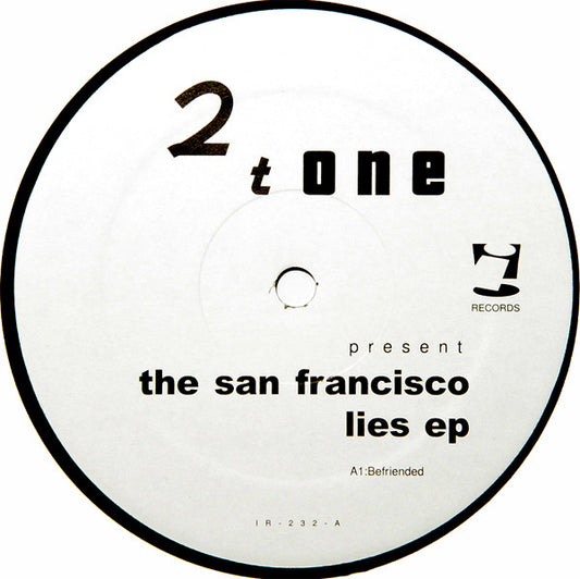 2tone : The San Francisco Lies EP (12", EP)