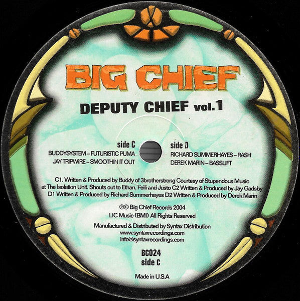 Various : Deputy Chief Vol 1 (2x12")