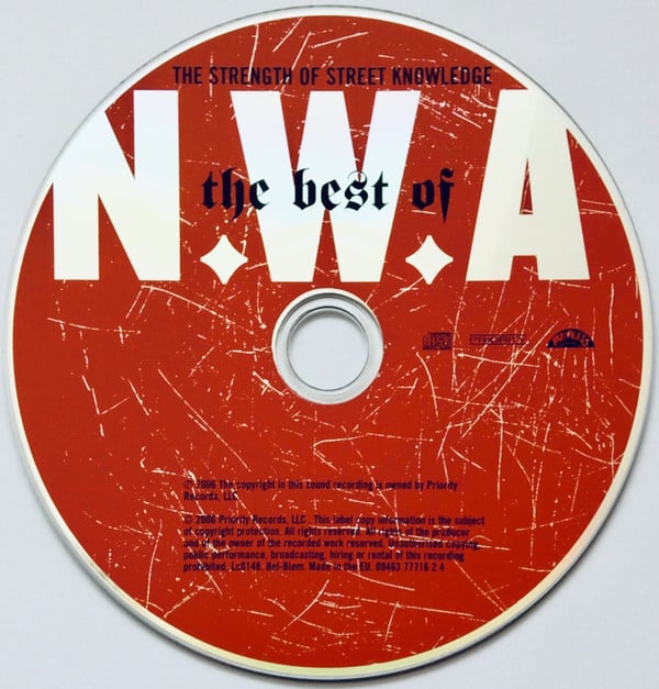 N.W.A. : The Best Of N.W.A (The Strength Of Street Knowledge) (CD, Comp, RE)