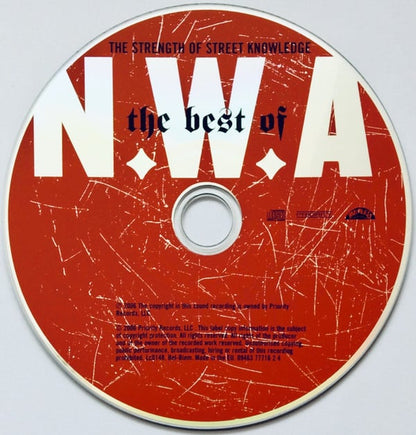 N.W.A. : The Best Of N.W.A (The Strength Of Street Knowledge) (CD, Comp, RE)