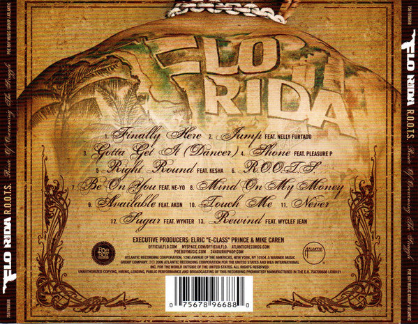 Flo Rida : R.O.O.T.S. Route Of Overcoming The Struggle (CD, Album)