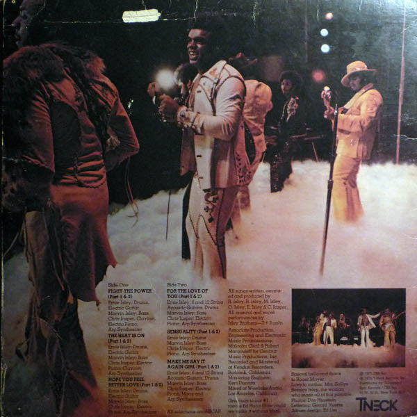 The Isley Brothers - The Heat Is On (LP, Album, Pit)
