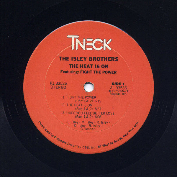 The Isley Brothers - The Heat Is On (LP, Album, Pit)