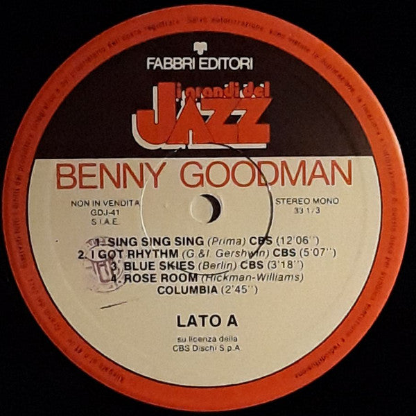Benny Goodman : Benny Goodman (LP, Comp)
