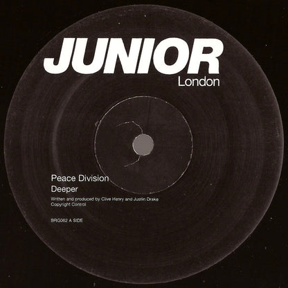 Peace Division - Deeper (12")