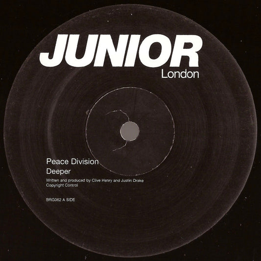 Peace Division - Deeper (12")