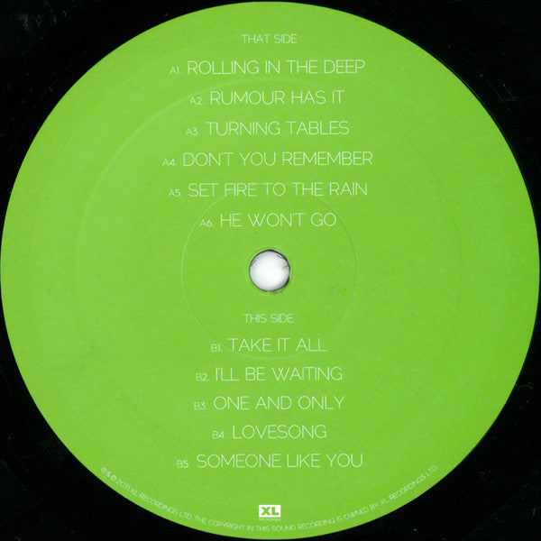 Adele (3) : 21 (LP, Album)