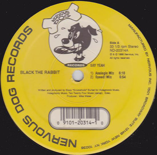 Black The Rabbit - Say Yeah (12")