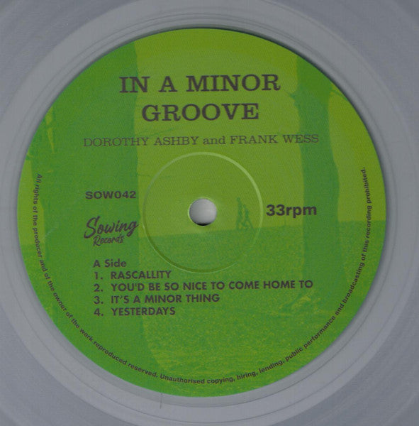 Dorothy Ashby and Frank Wess : In A Minor Groove (LP, Album, Cle)
