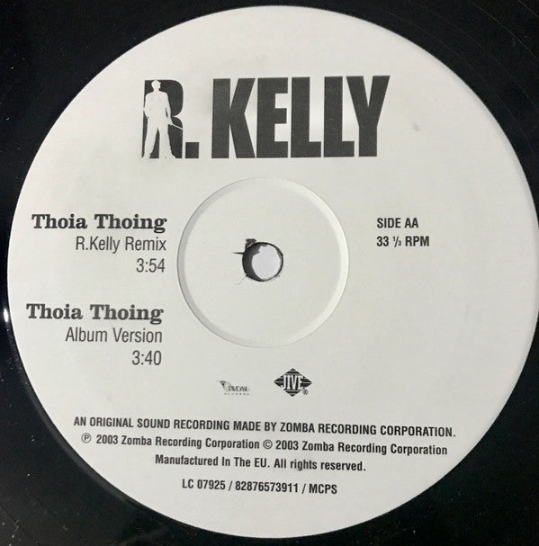 R. Kelly : Step In The Name Of Love (Remix) (12", Maxi)