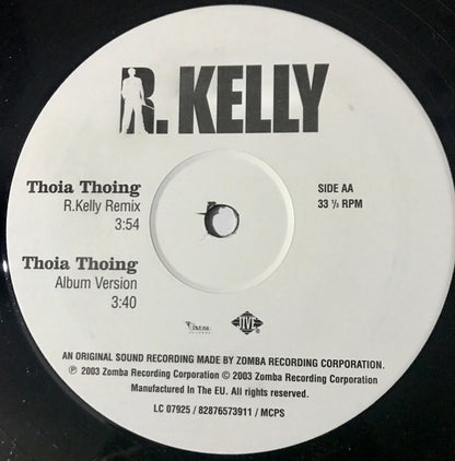 R. Kelly : Step In The Name Of Love (Remix) (12", Maxi)