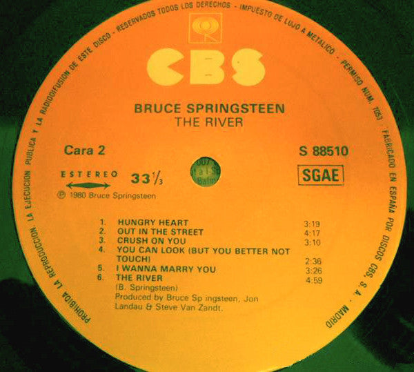 Bruce Springsteen : The River (2xLP, Album)