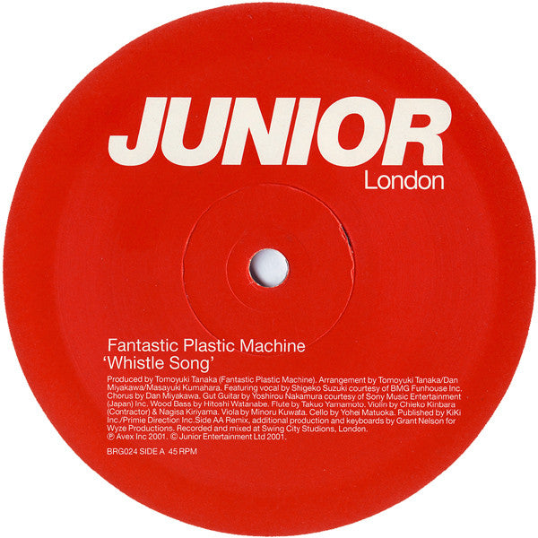 Fantastic Plastic Machine - Whistle Song (12")