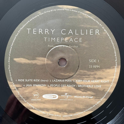 Terry Callier - Timepeace (LP, Album, RE, 180)