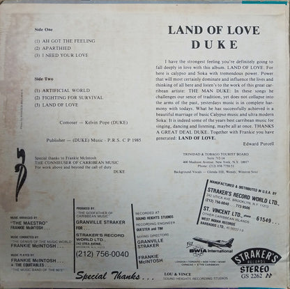 Duke* : Land Of Love (LP, Album)