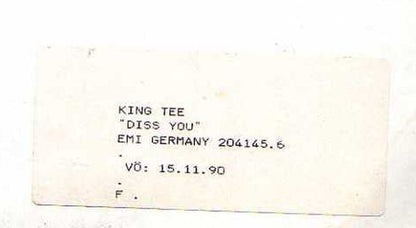 King Tee : Diss You (12", TP)