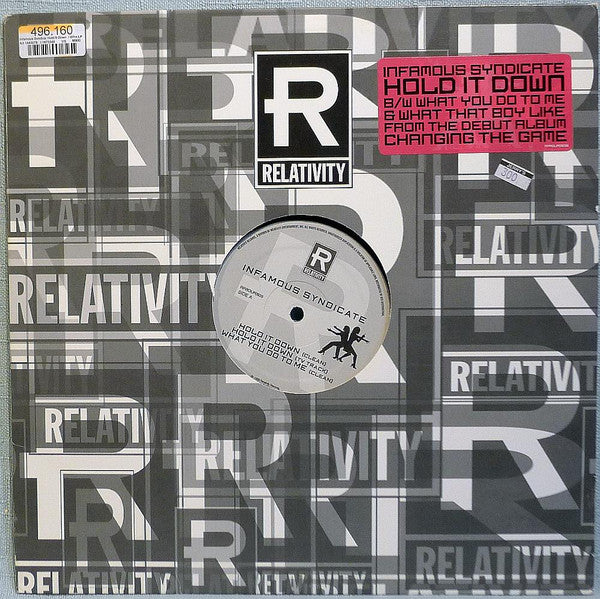 Infamous Syndicate - Hold It Down b/w What You Do To Me & What That Boy Like (12", Single, Promo)