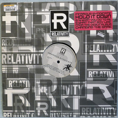 Infamous Syndicate - Hold It Down b/w What You Do To Me & What That Boy Like (12", Single, Promo)