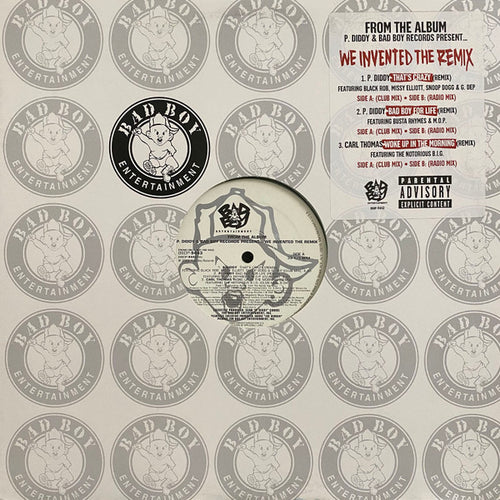 Various : From The Album We Invented The Remix (12", Promo, Cle)