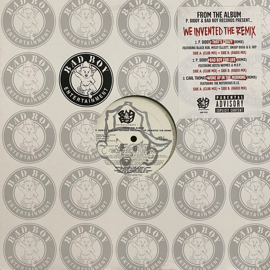 Various : From The Album We Invented The Remix (12", Promo, Cle)