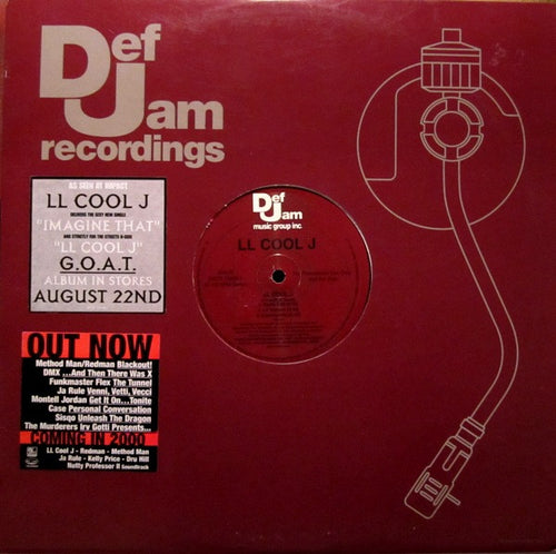 LL Cool J : Imagine That / LL Cool J (12", Promo)