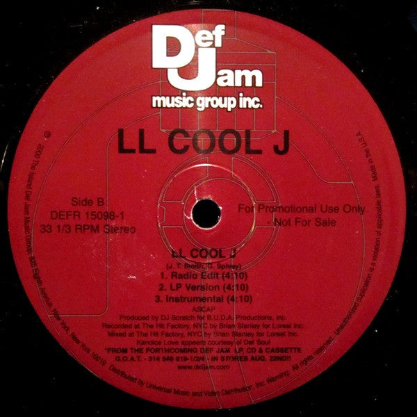 LL Cool J : Imagine That / LL Cool J (12", Promo)