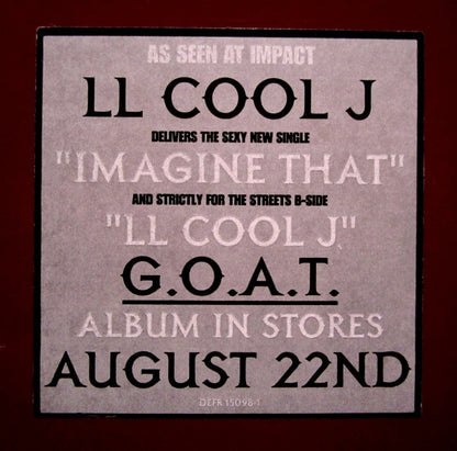 LL Cool J : Imagine That / LL Cool J (12", Promo)